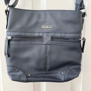 Rosetti Dark Blue Crossbody Bag